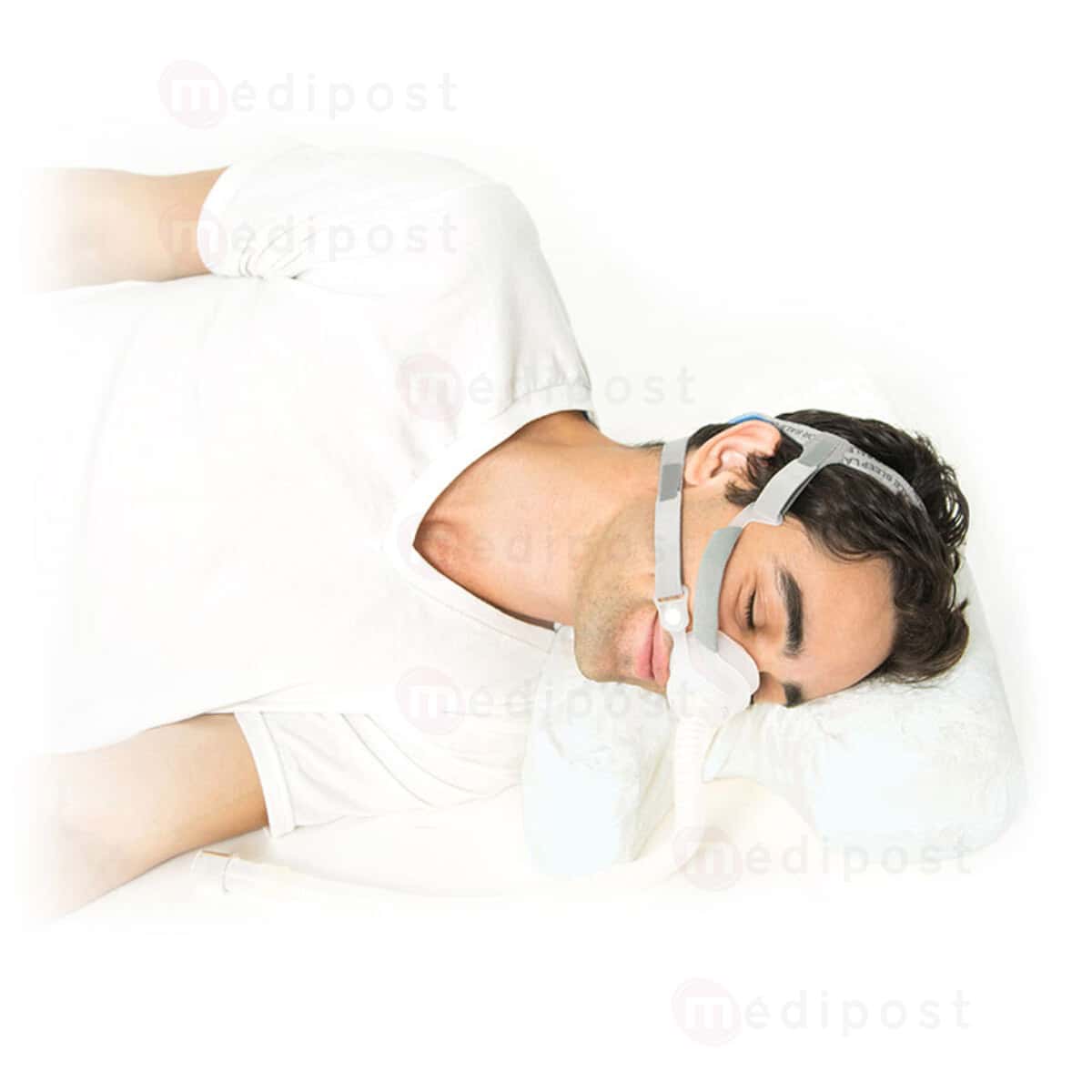 Coussin a memoire de forme pour CPAP avec gel rafraîchissant M02