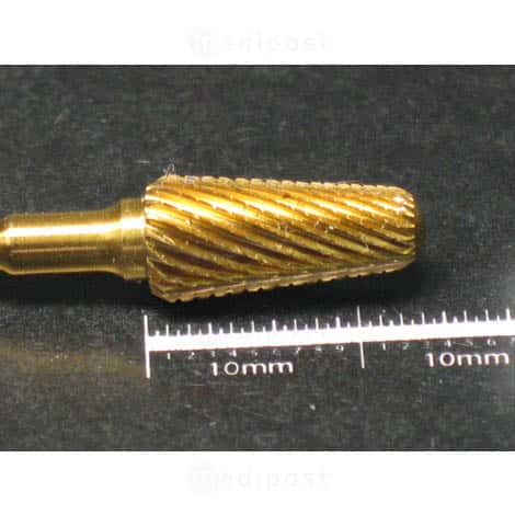 Fraise speed carbure nitrure de titane cone diametre6mm M03