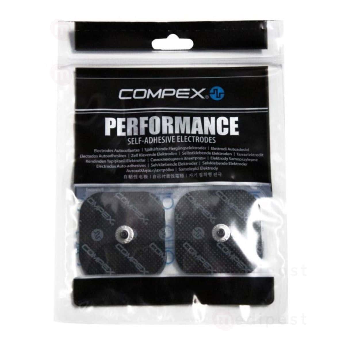 Electrode compex performance 5x5cm Connecteur Snaps M02