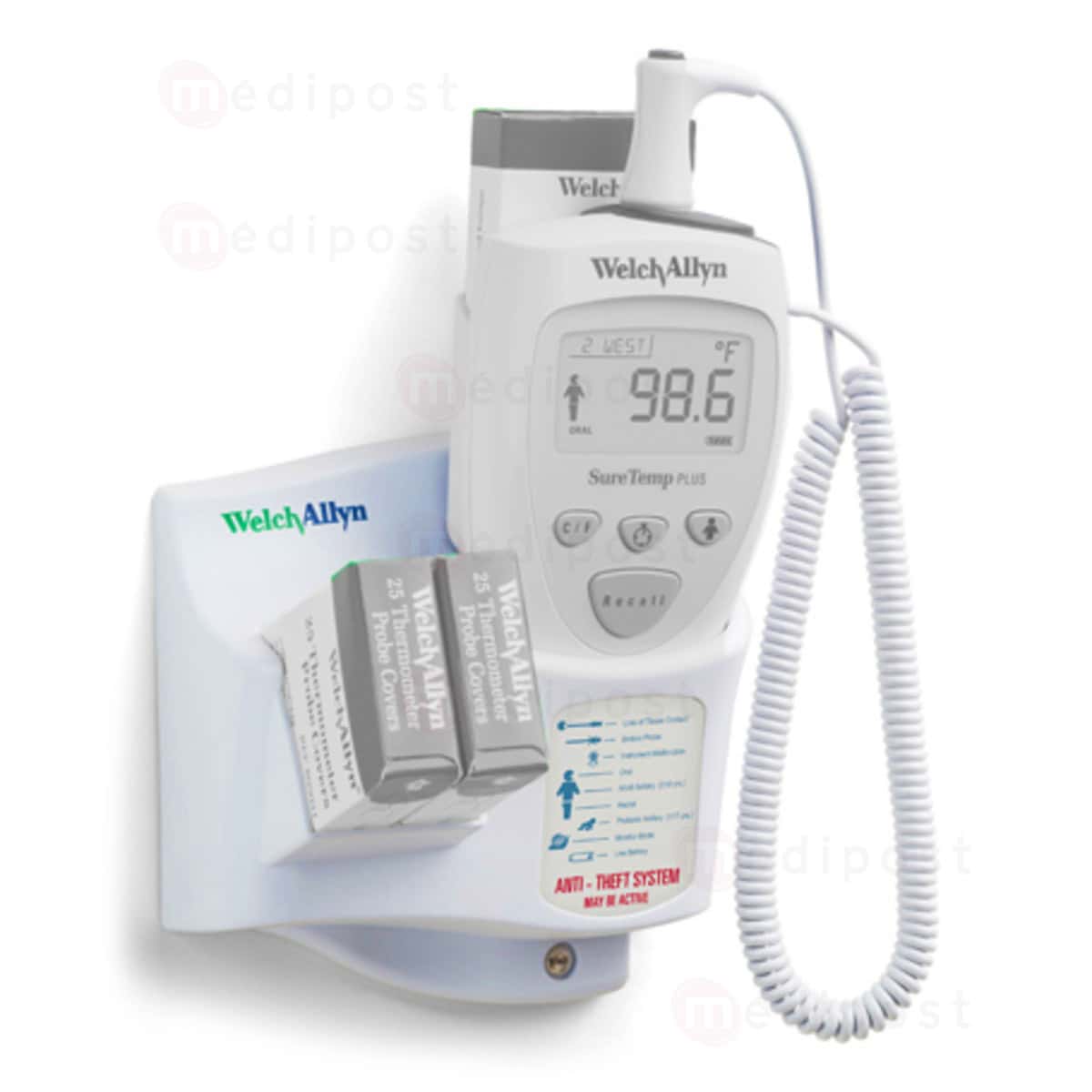 Thermometre Suretemp 692 support mural M02