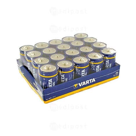 Varta diametre 33mm 1 5v LR20 M03