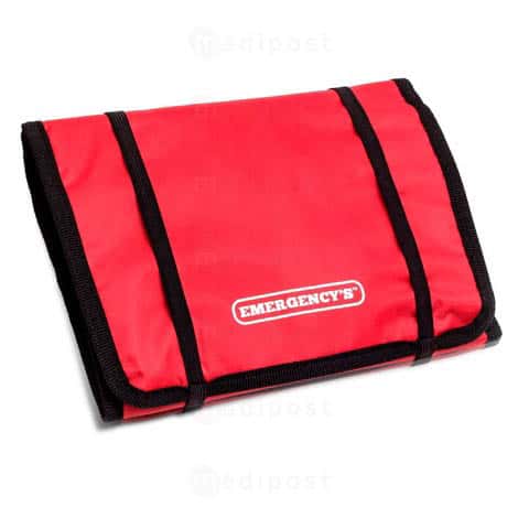 Ampoulier pochettepolyester rouge M02