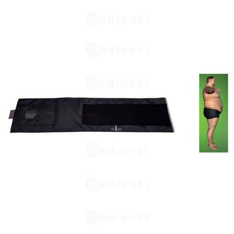Brassard velcro calibrenoirpour adulte large64x15cm M02