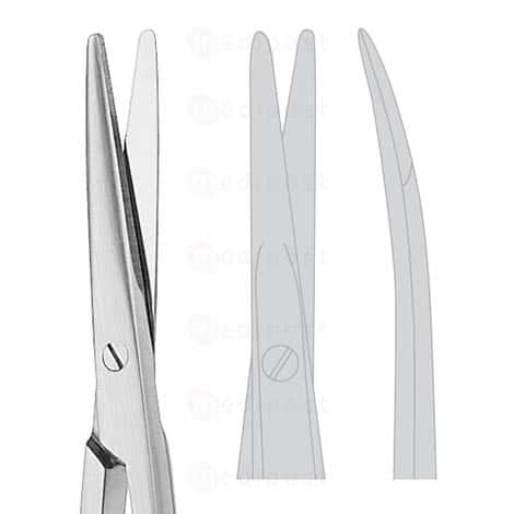 Ciseaux a strabisme courbesfins 11cm M02