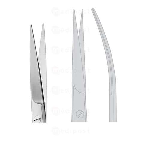 Ciseaux Deaver pointus pointuscourbes14cm M02