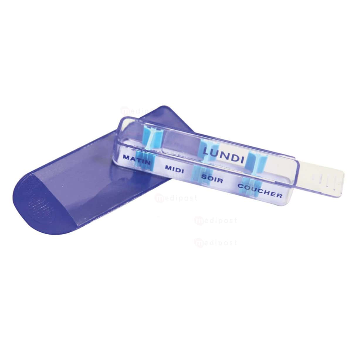 Semainier Medidose pochette bleue M03