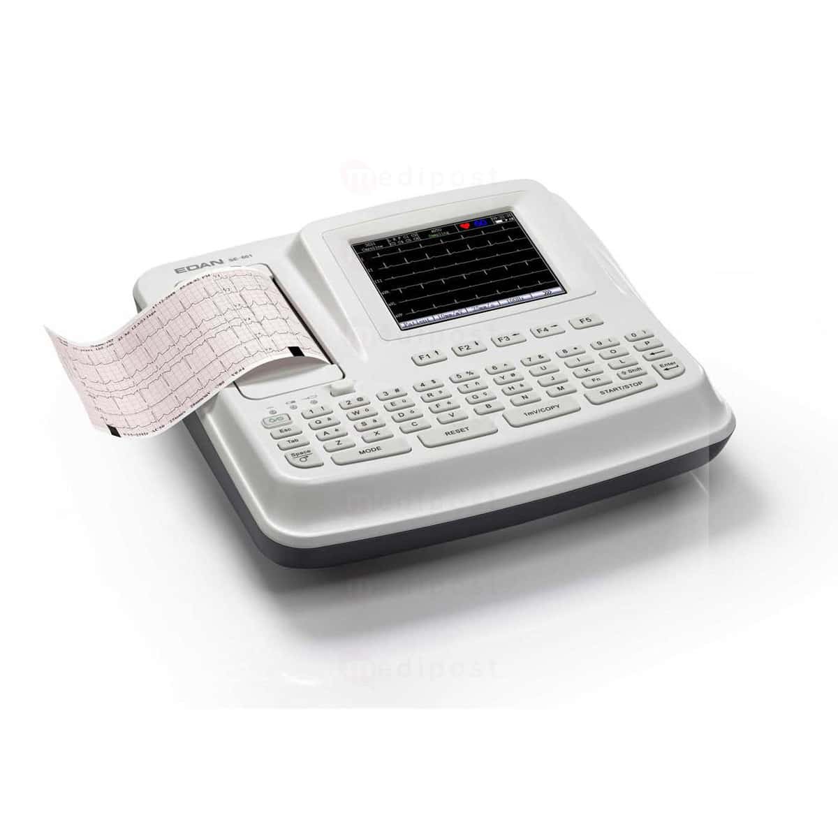 Electrocardiographe Edan SE 601C 6 canauxinterpretation M04