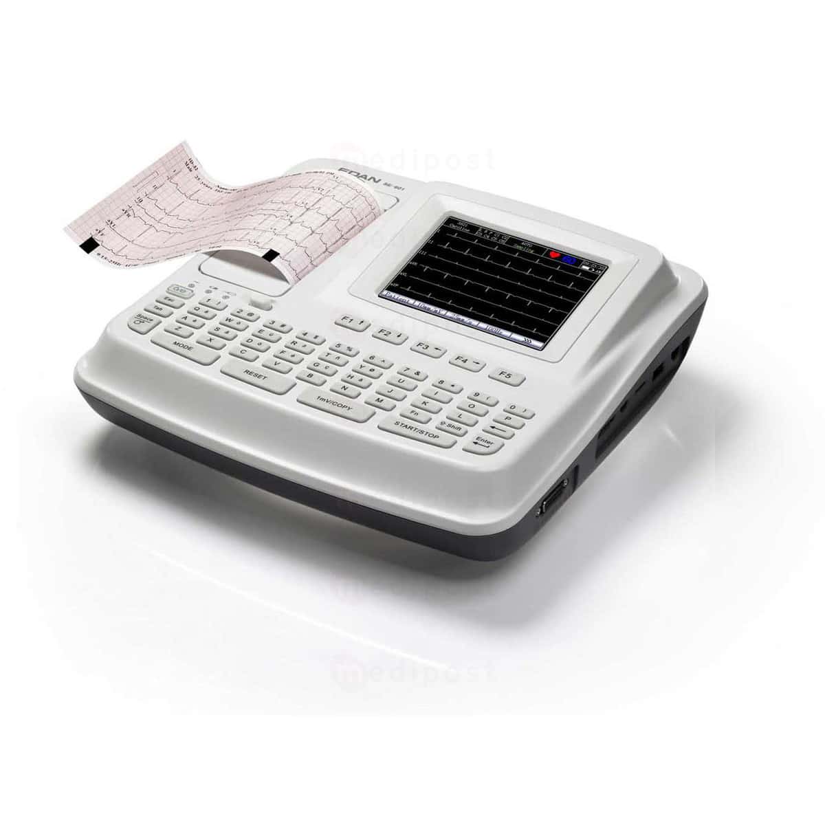 Electrocardiographe Edan SE 601C 6 canauxinterpretation M05