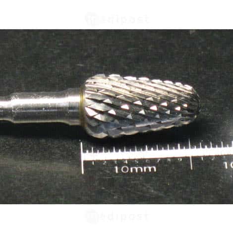 Fraise carbure cone diametre6mm denture croisee moyen M03