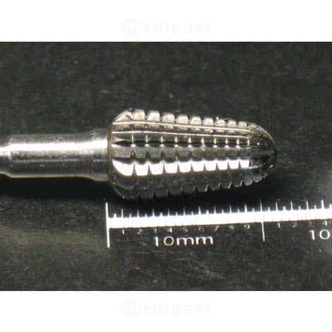 Fraise carbure cone diametre 6mm denture droite GQSR M02