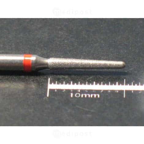 Fraise diamant allumette diametre1 6mm grain fin M02