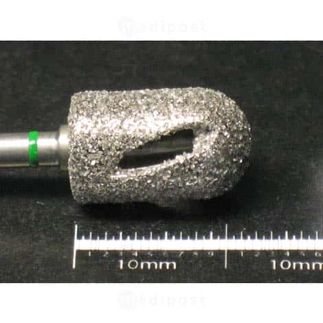 Fraise diamant Diatwister diametre7 5mm Gros grain M03