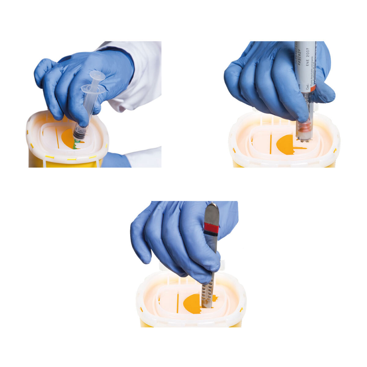 SANMC01LATFR Collecteur daiguilles Minicompact 1 Litre M03