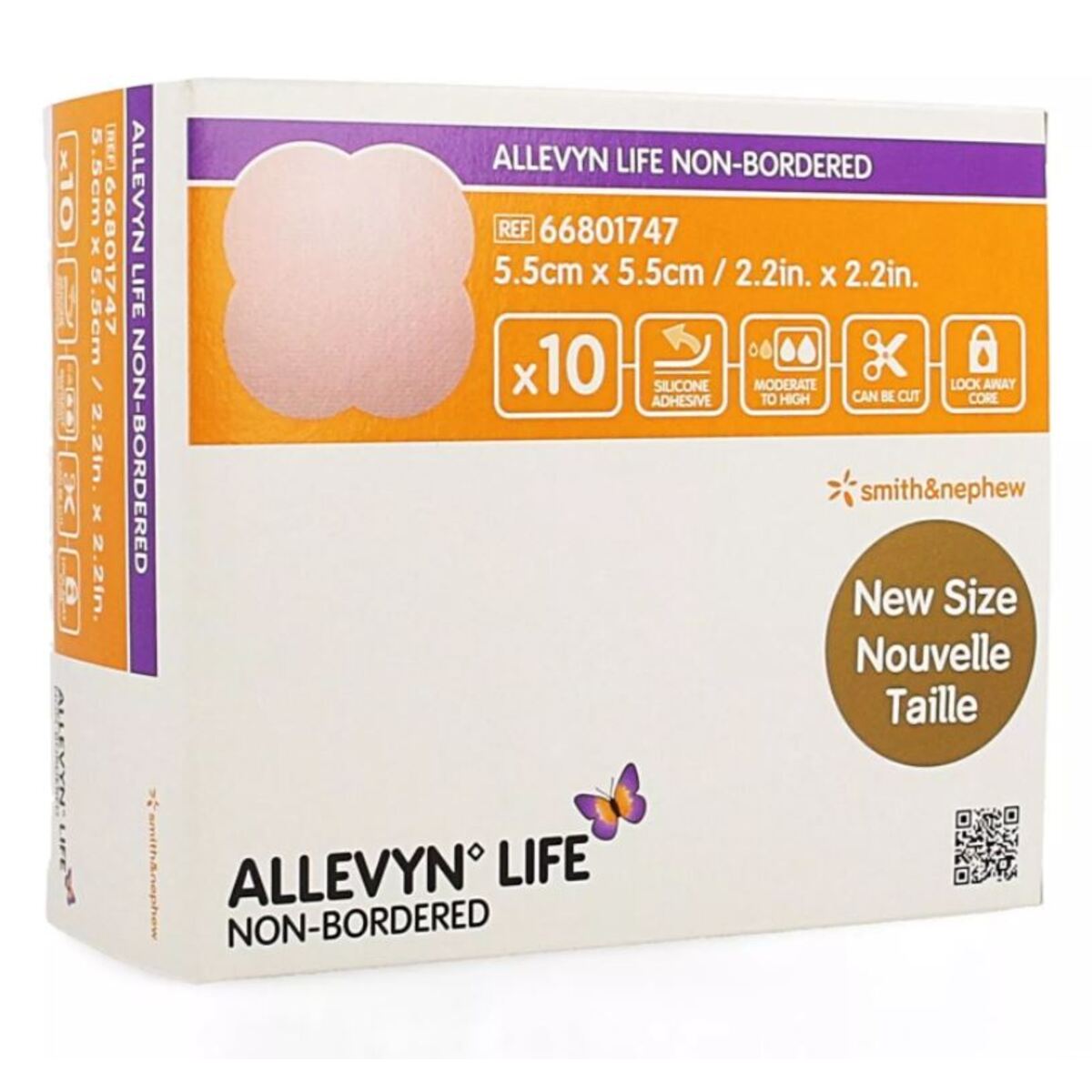 66801747 Allevyn Life NonBordered 55x55cm M03