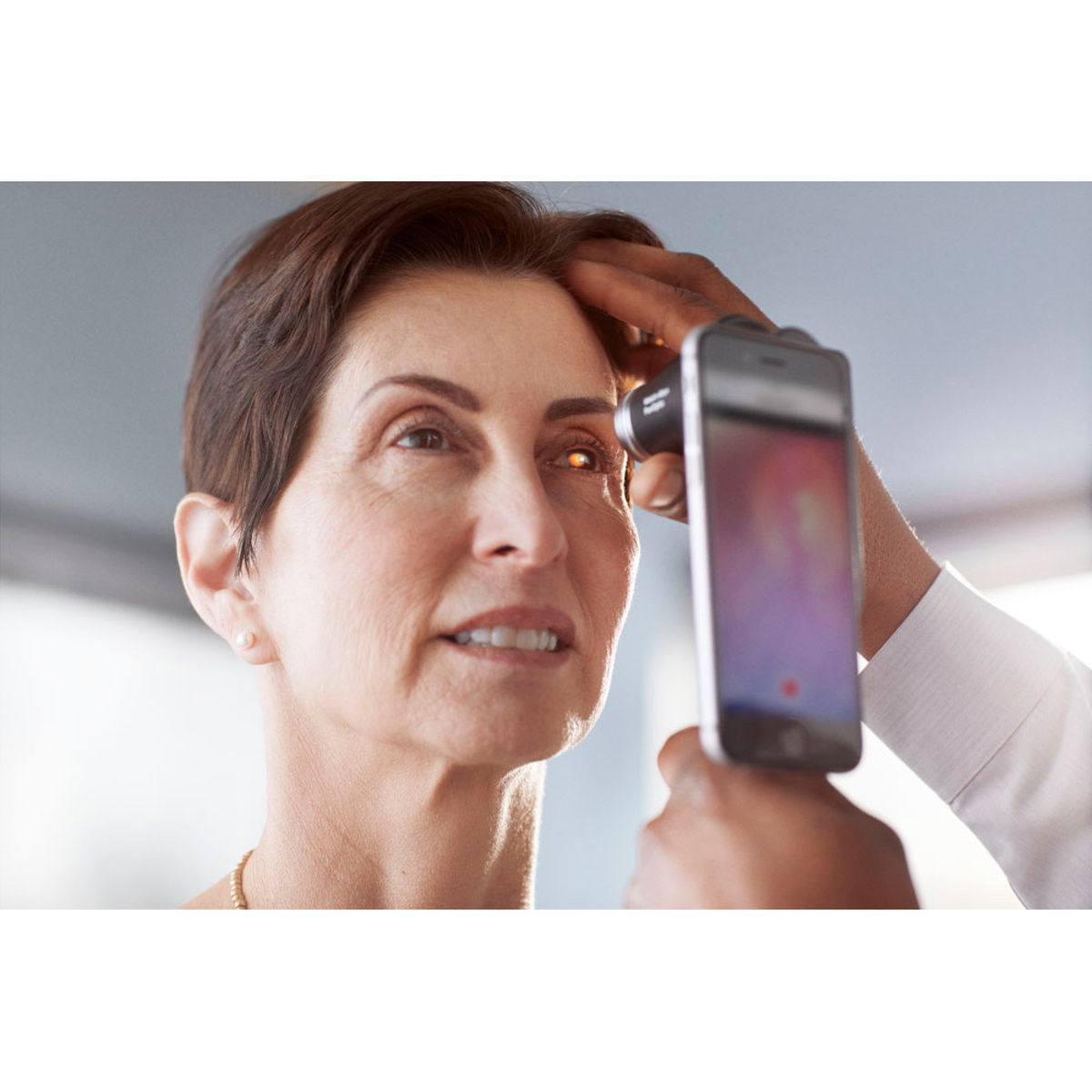 71-Px3LxE Ophtalmoscope Welch Allyn PanOptic Plus iExaminer M07