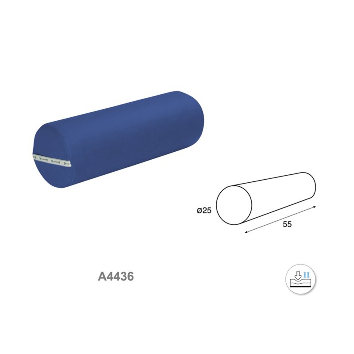 A443630 Coussin rouleau Ecopostural grand format M02