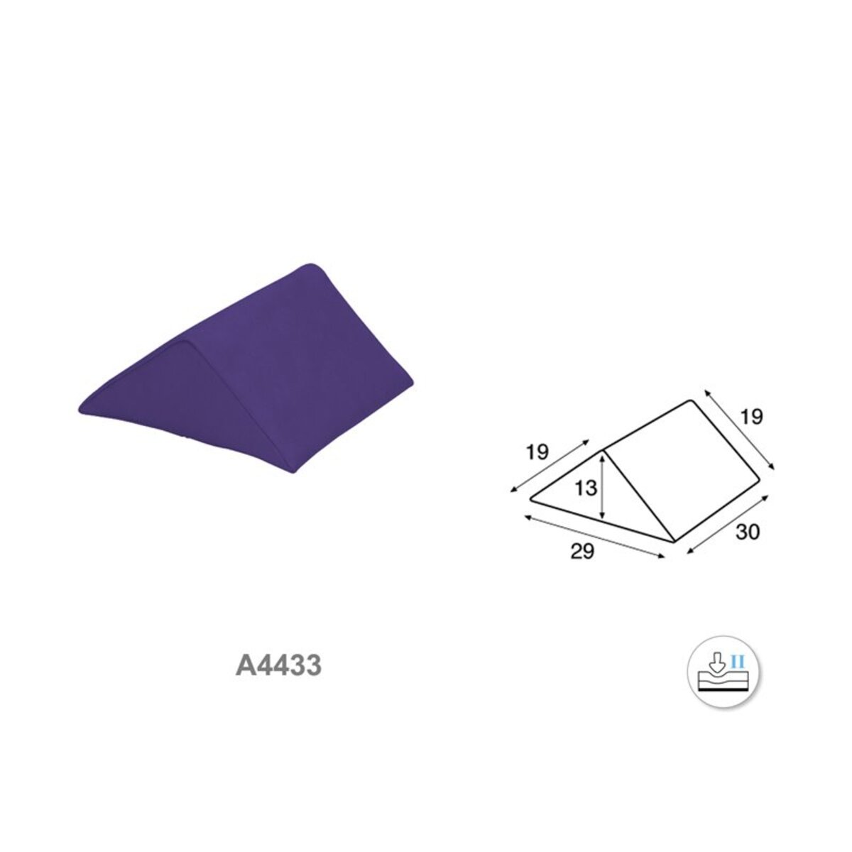 A4433 Coussin triangulaire poitrine Ecopostural M02