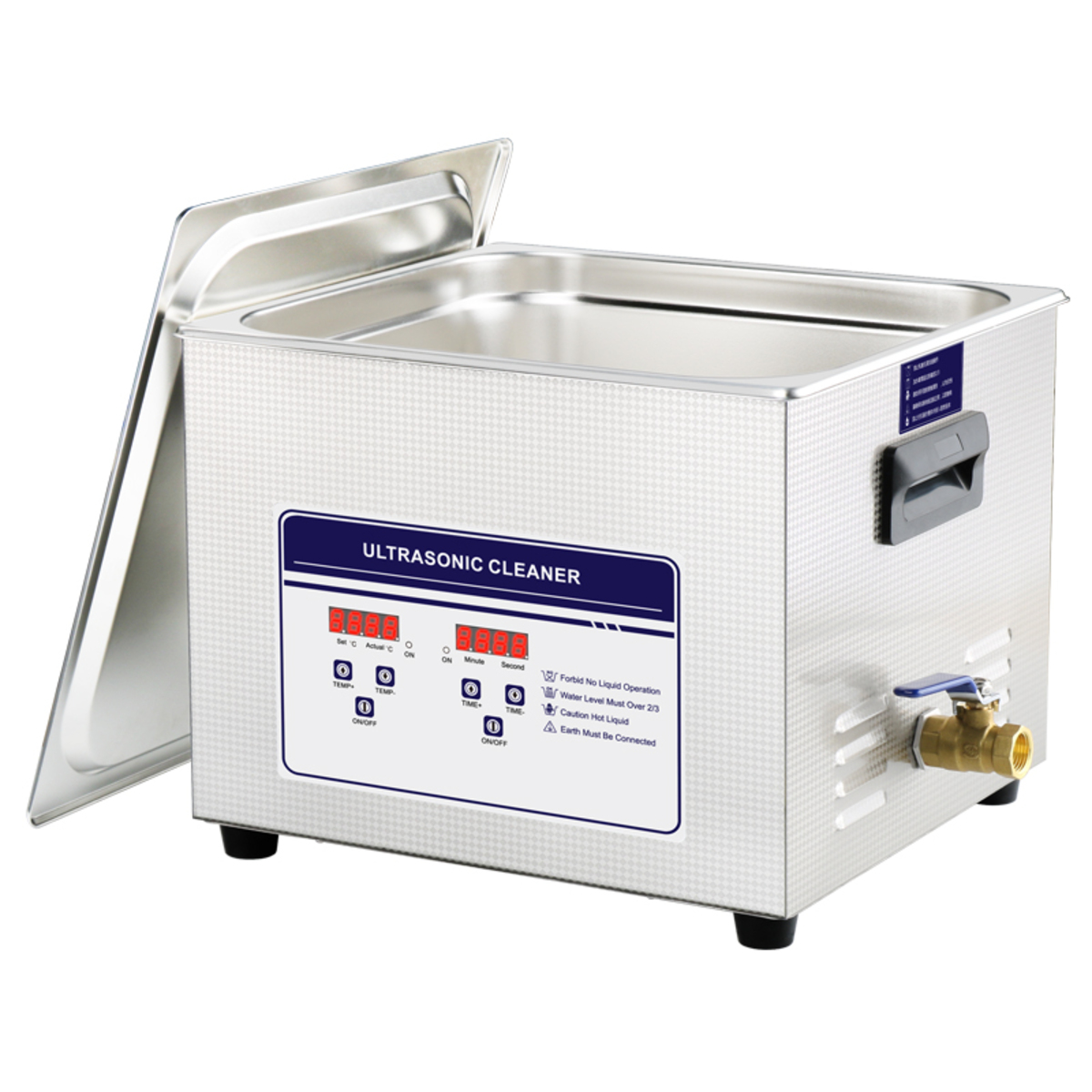 040S Nettoyeur à ultrasons digital avec évacuation  10 litres M04