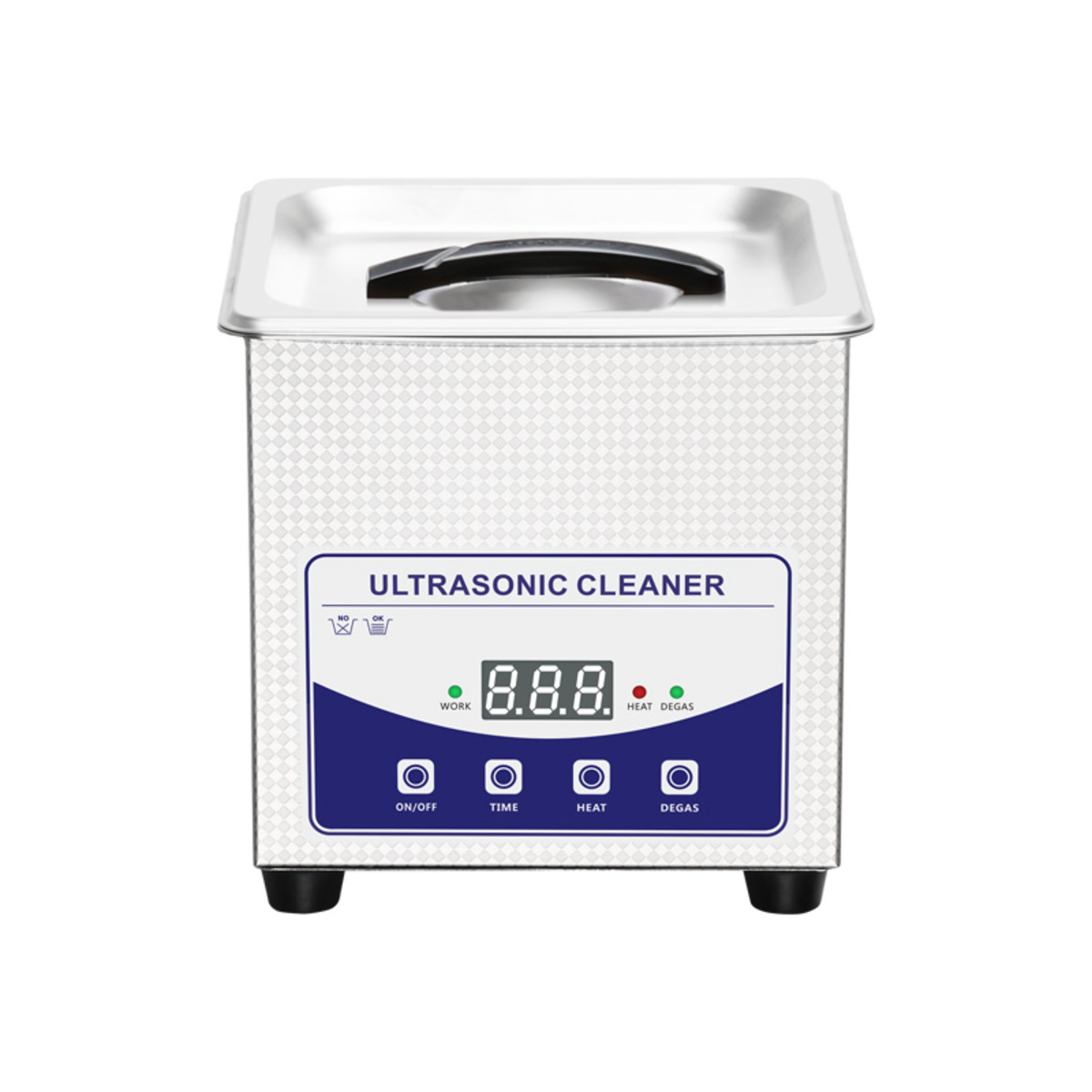 JP-009 Nettoyeur à ultrasons avec fonction de dégazage - 1,3 litres M02