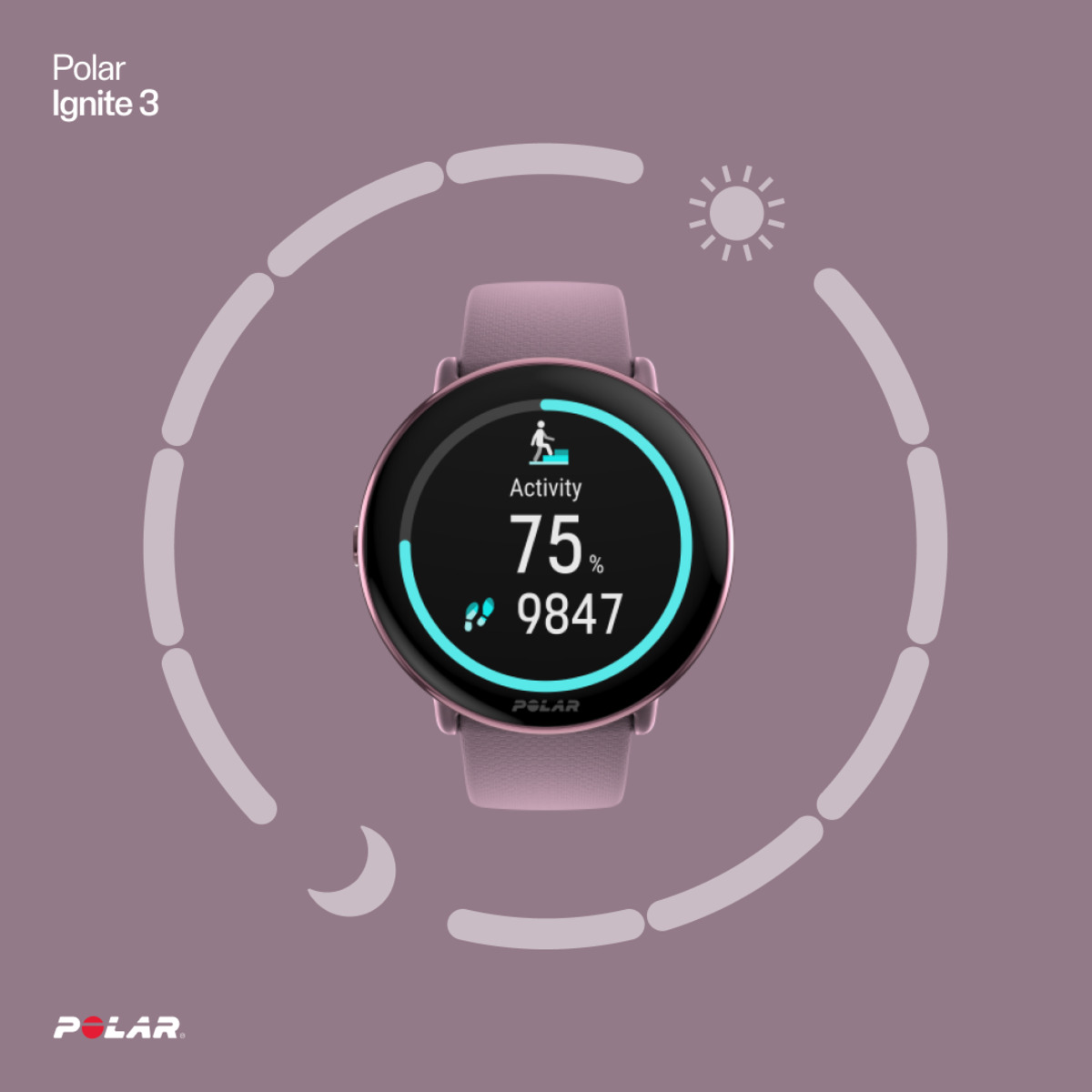 90010623X Cardiofréquencemètre Polar Ignite 3 M05