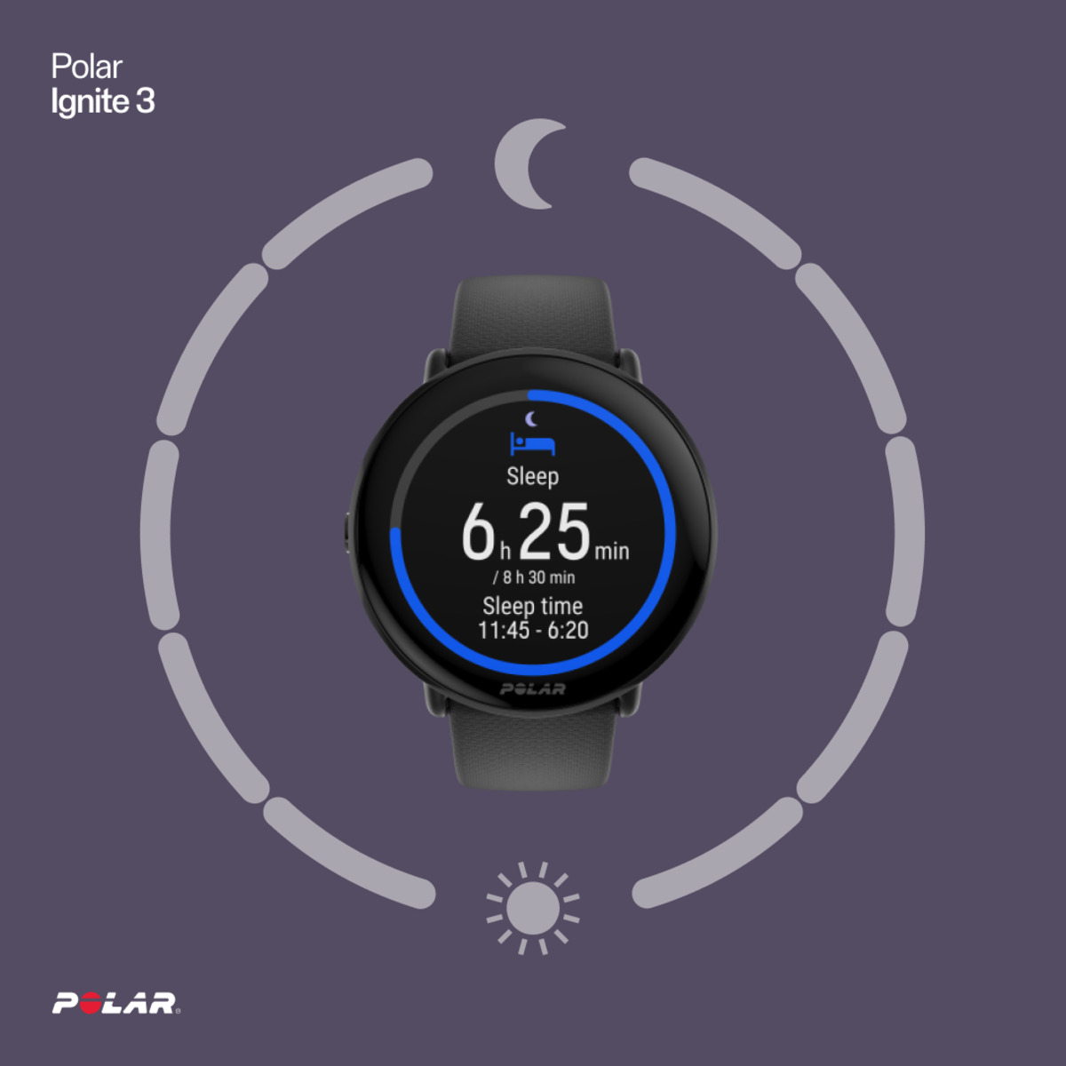 90010623X Cardiofréquencemètre Polar Ignite 3 M06