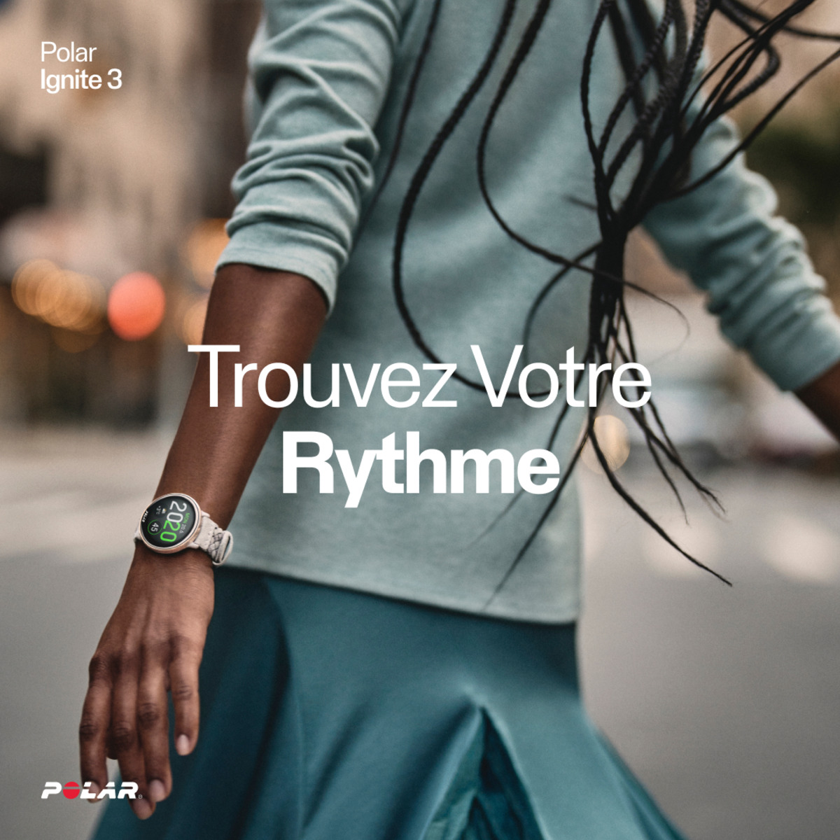 90010623X Cardiofréquencemètre Polar Ignite 3 M07