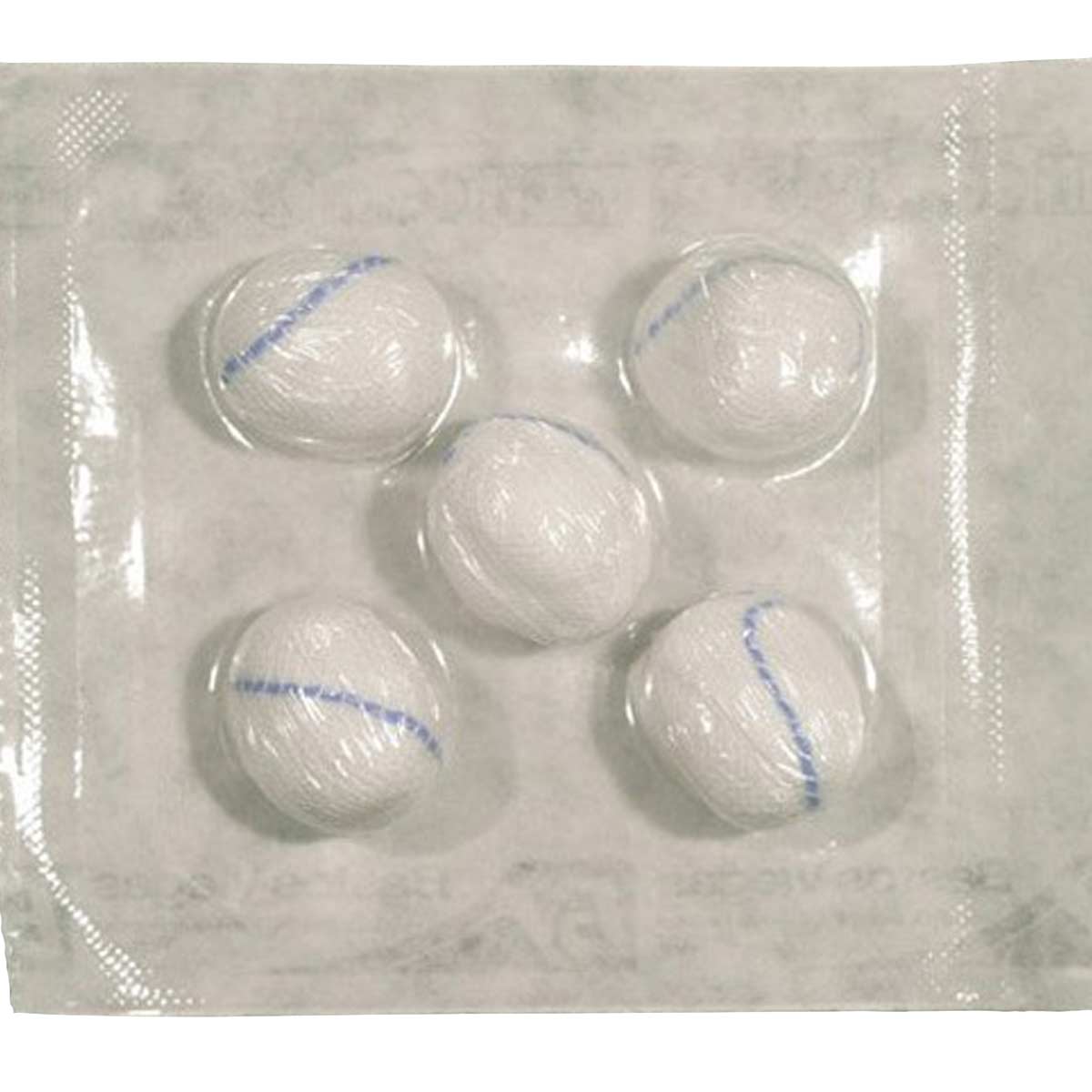 475006 Boule de gaze stérile diamètre 40-50mm, 5 piècessachet M02
