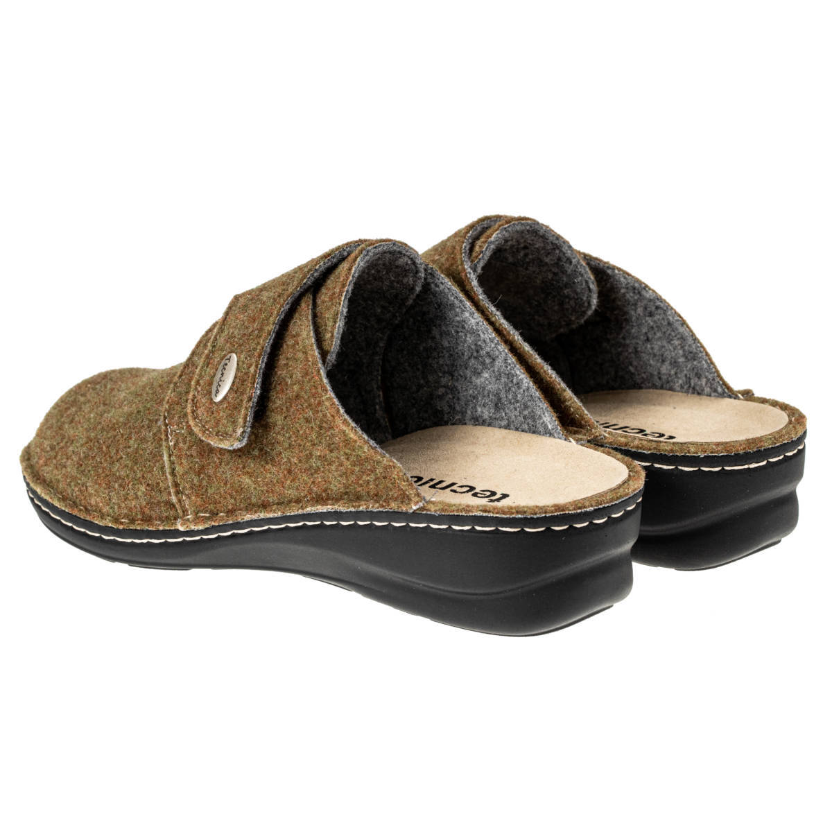 EX042490BR Chaussure dame tecnica Gaia en laine - brun M02