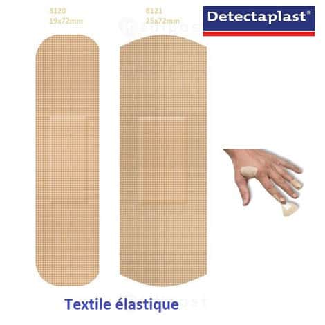 Detectaplast Elasticpredecoupecouleur chair 25x72mm M02