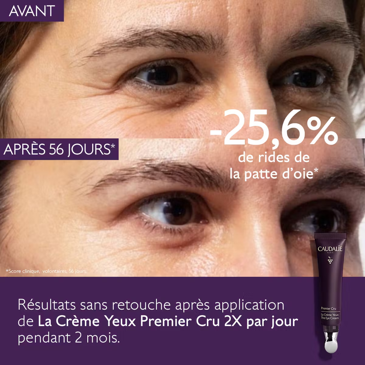 CAUDALIE Premier Cru La Crème Yeux Anti-Âge Global 15ML M02