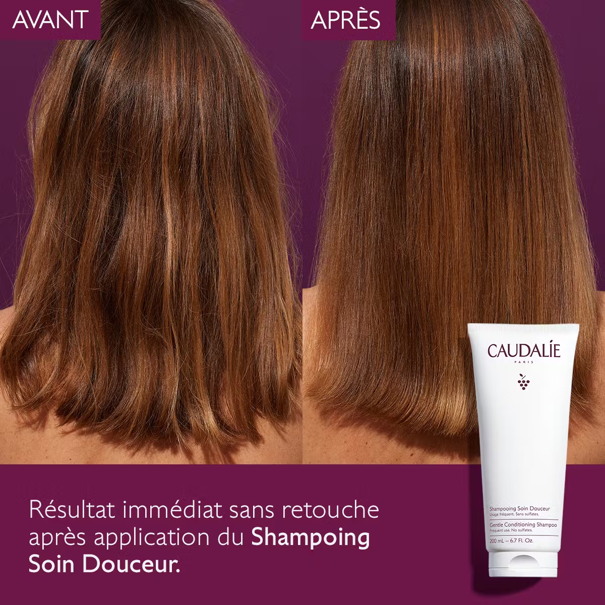 CAUDALIE SHAMPOOING SOIN DOUCEUR 200ML M04