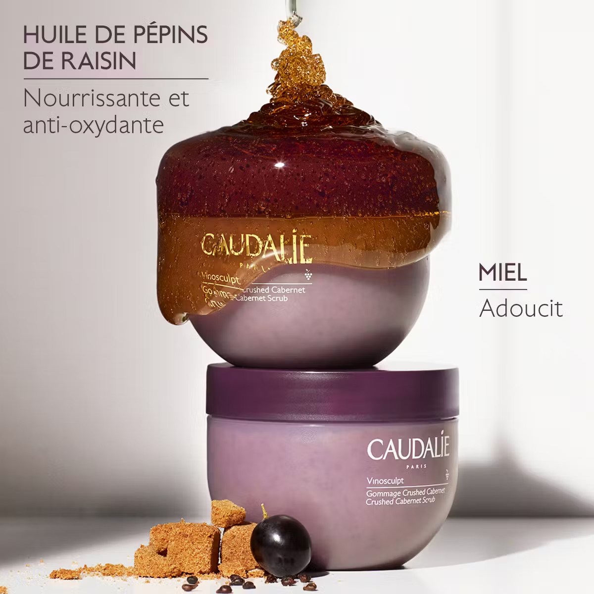 CAUDALIE Vinosculpt Gommage Crushed Cabernet 250G M03