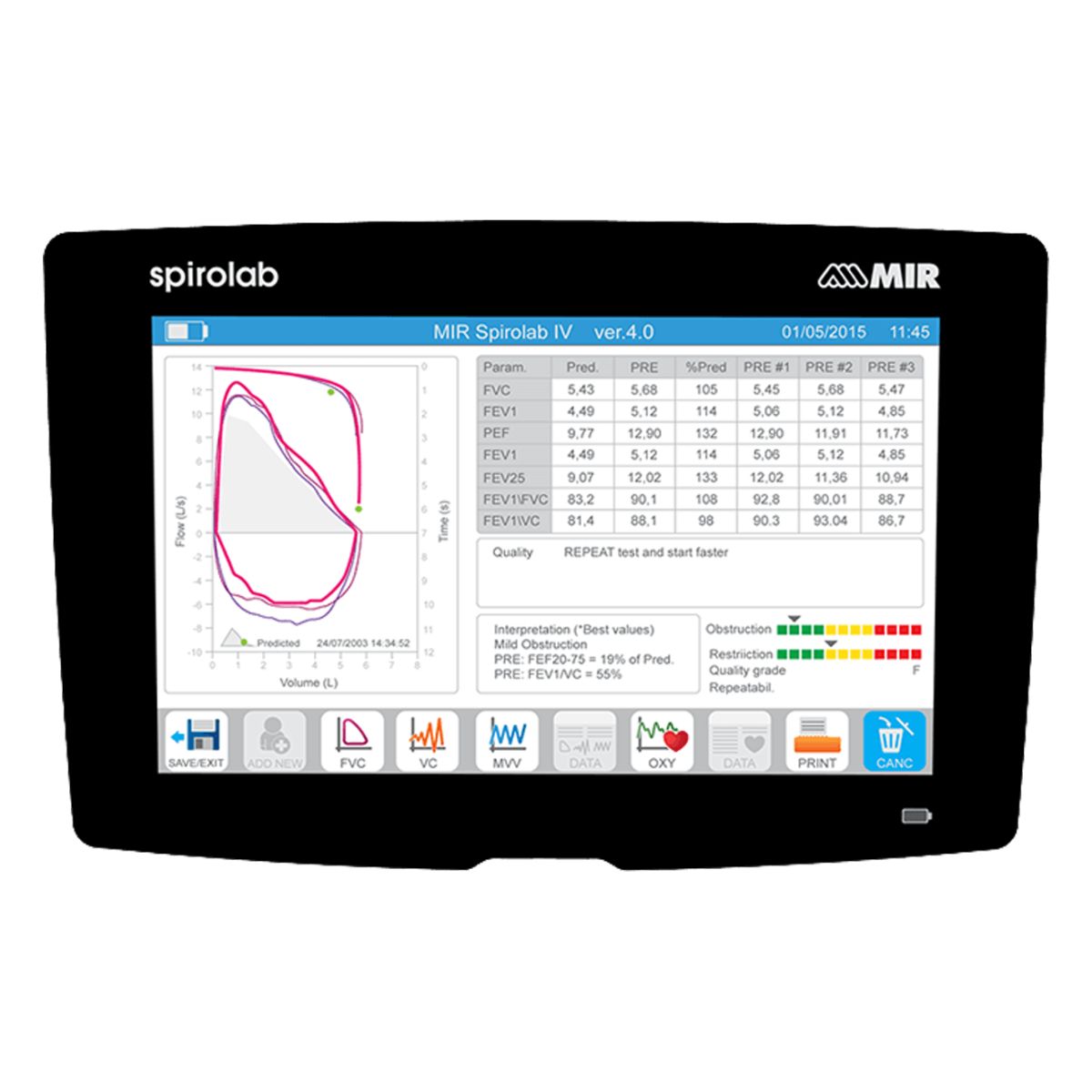 MIR SPIROLAB NEW M03