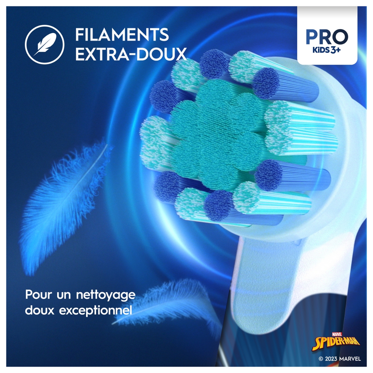 Brosse à dents électrique Oral-B Vitality Pro Kids 3+ Spiderman 1 M04
