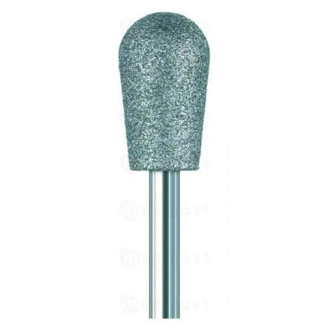 Fraise diamant cone diametre7mm grain moyen M02