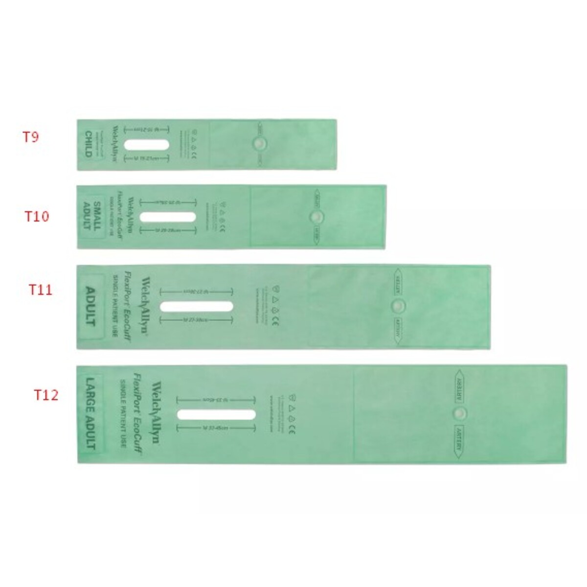 ECOCUFF Brassards de tension arterielle FlexiPort EcoCuff M02