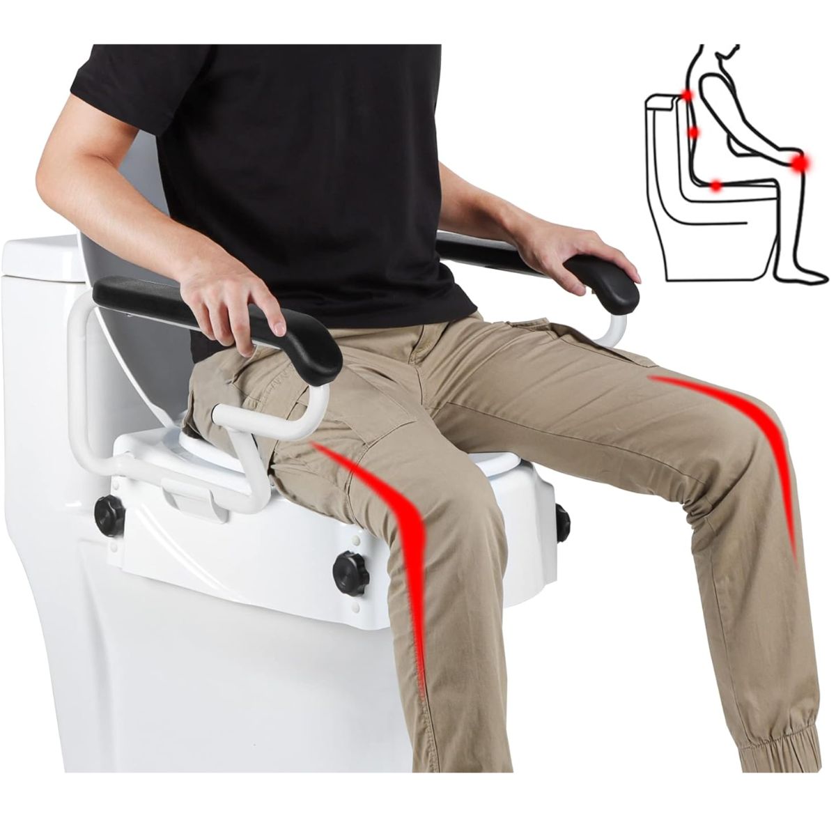 Rehausseur de WC M07