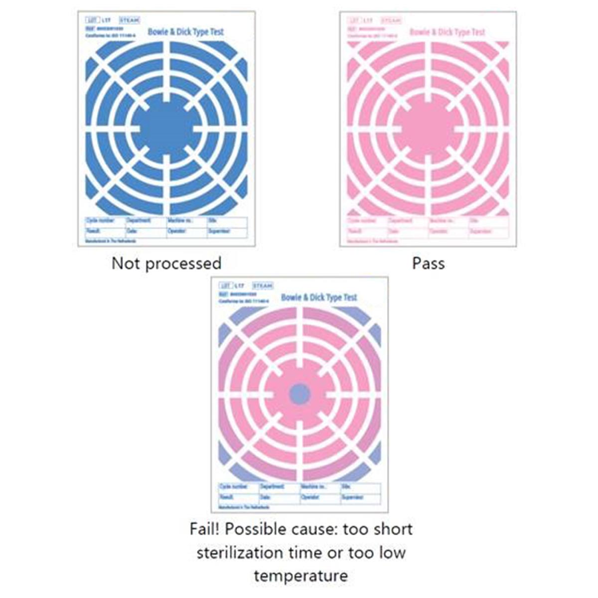BM33001020 Test Bowie Dick pour sterilisateur autoclave M01_2
