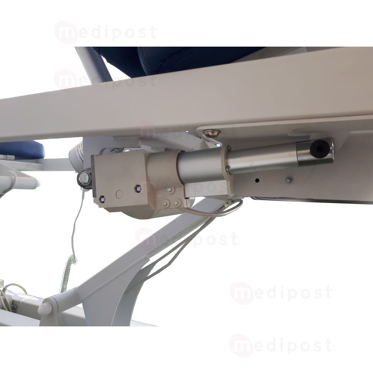 205200B Divan dexamen electrique GynoMed 3 plans Bleu M06