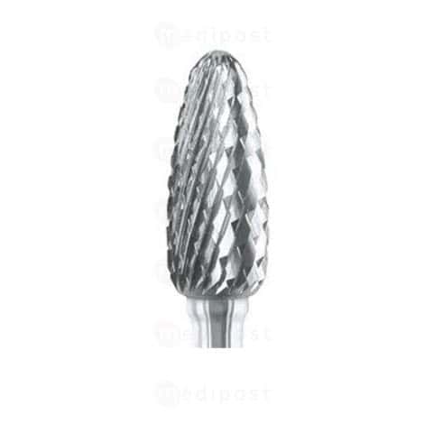 Fraise carbure cone diametre6mm denture croisee moyen M02