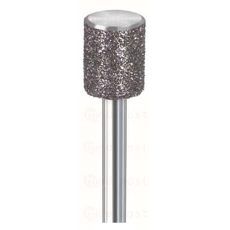 Fraise diamant cylindrique diametre6 5mm Side grip grain moyen M02