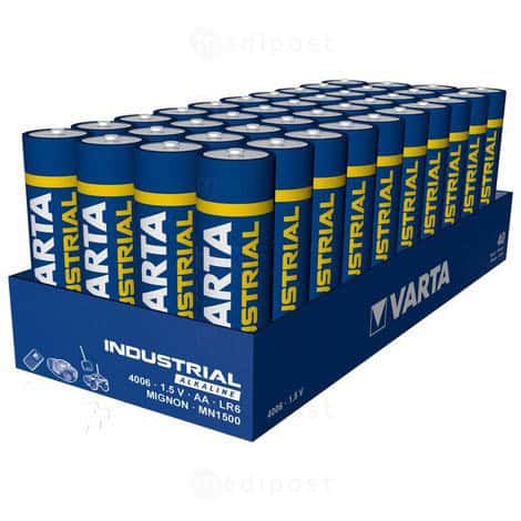 Varta diametre 14mm 1 5v AA LR6 M02