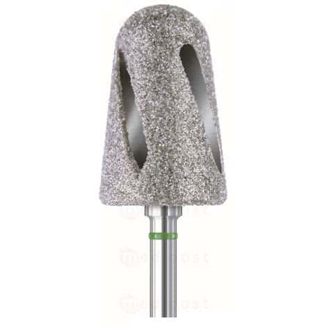 Fraise diamant Diatwister diametre9 5mm Gros grain M02