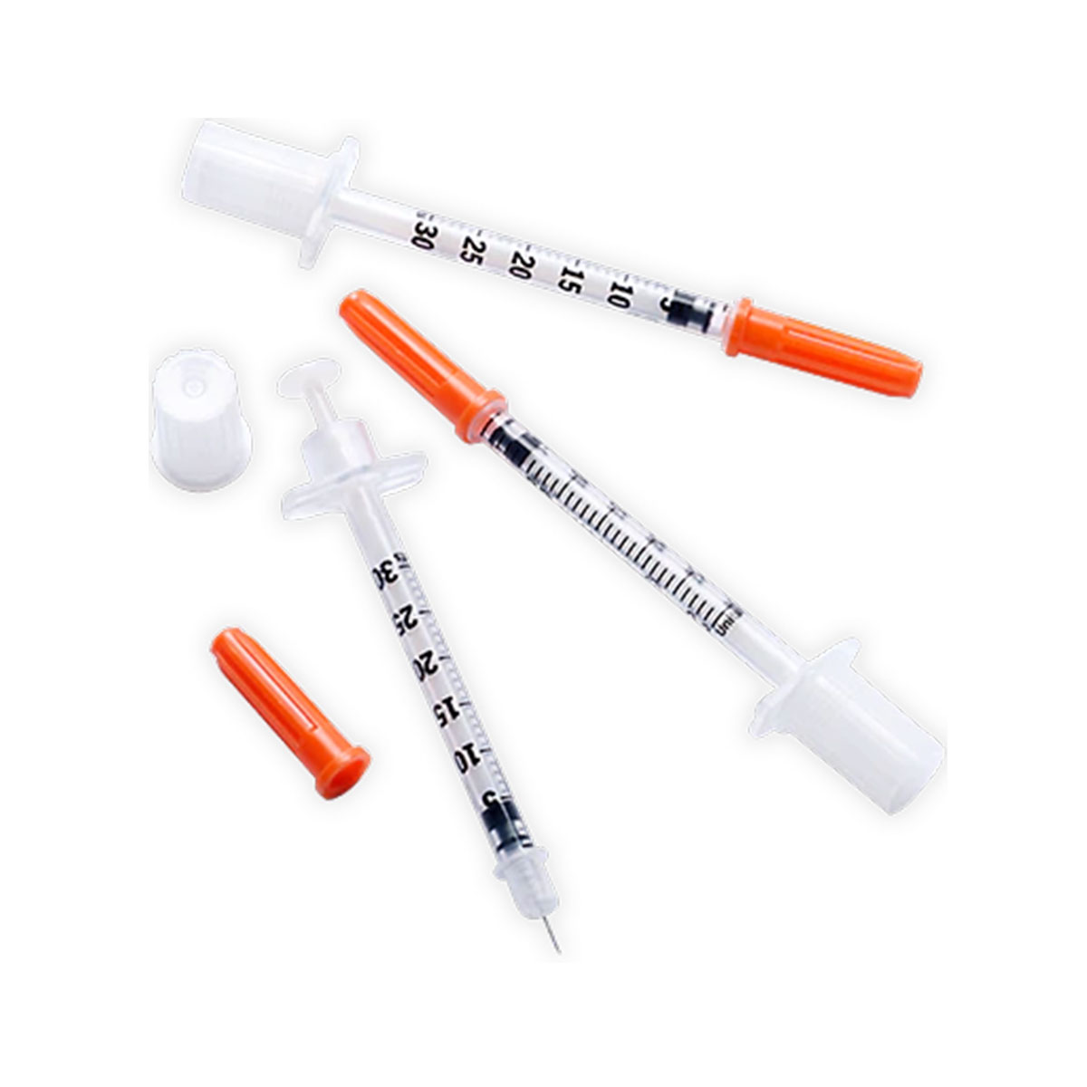 324827 Seringue à insuline Micro-Fine+ 1ml avec aiguille 29Gx12.7mm (100) M02