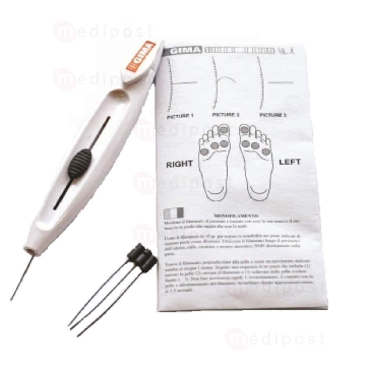 Monofilament retractable 10gr M02