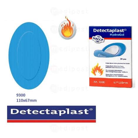 Detectaplast voor hydrogel brandwonden 110 x 67 mm