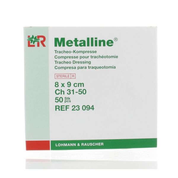 Metalline trachea wisser 8x9cm