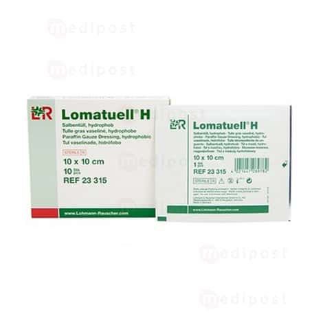 Lomatuell H Tule 10x10cm