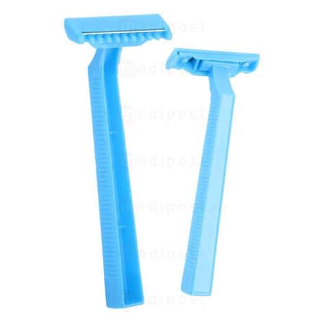 Scheermes met medische kam 1 mes 1 snijkant