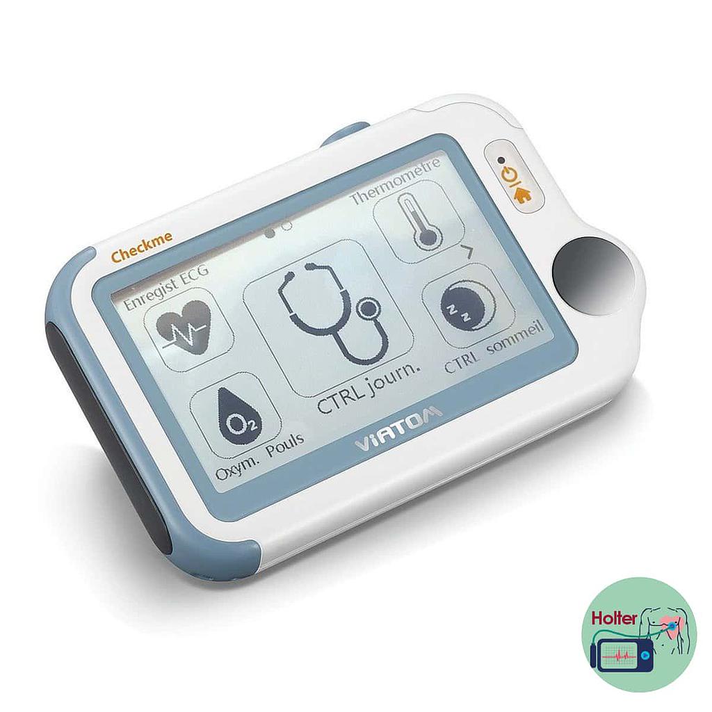 CheckMe Pro multifunctionele gezondheidsmonitor met ECG holterfunctie